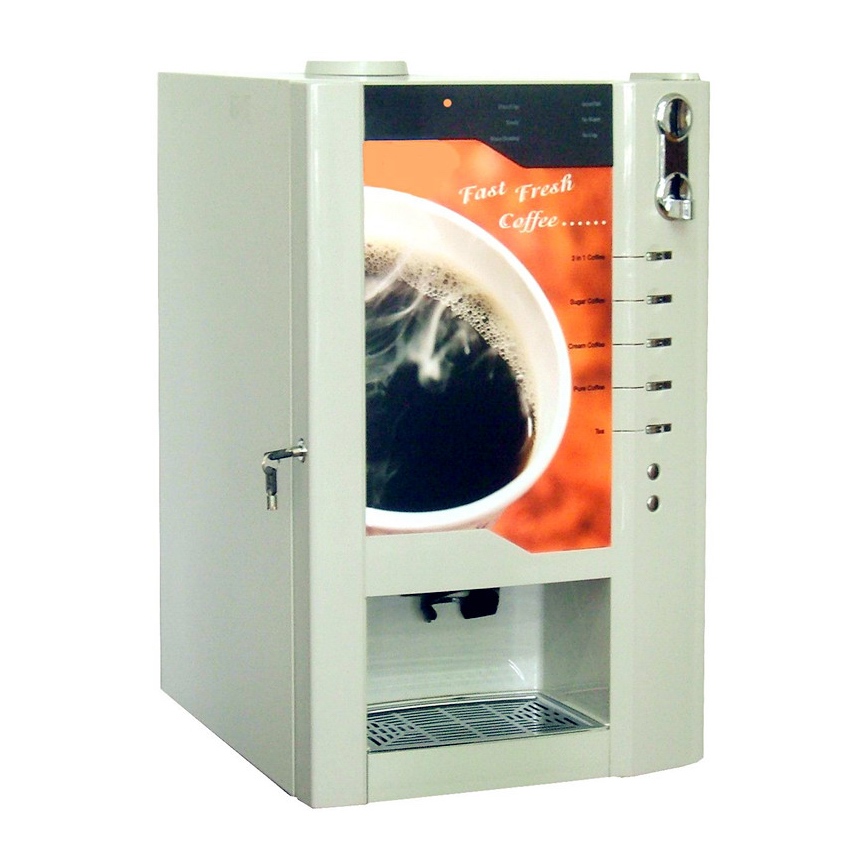 5 Selections Instant Coffee Vending Machine HV301RD